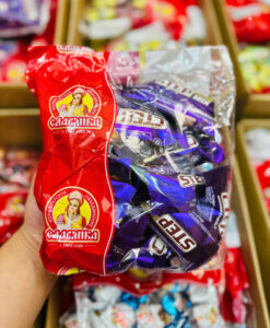 Kẹo Cten Tím Nga socola nhân caramen hạnh nhân, 500g