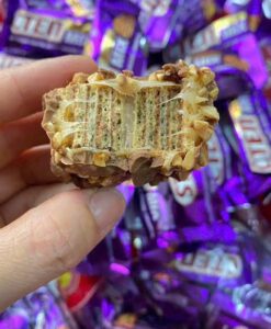 Kẹo Cten Tím Nga socola nhân caramen hạnh nhân, 500g