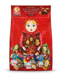 Kẹo Socola Mix Búp bê Nga màu đỏ, 500g