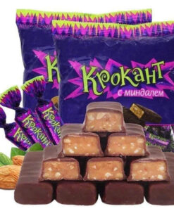 Kẹo tím Nga socola hạnh nhân Krokant, 500g