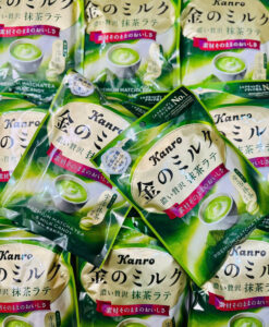 Kẹo trà xanh sữa Nhật Kanro Premium Matcha Tea & Milk Candy, 70g