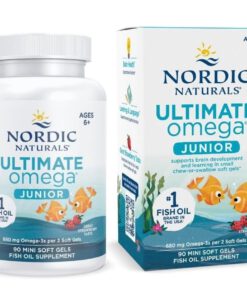Nordic Naturals Ultimate Omega Junior bổ sung DHA cho trẻ em từ 6 tuổi, 90 viên