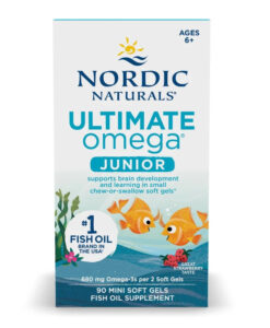 Nordic Naturals Ultimate Omega Junior bổ sung DHA cho trẻ em từ 6 tuổi, 90 viên