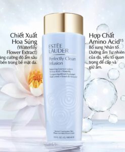 Nước hoa hồng Estee Lauder Perfectly Clean Infusion Balancing Essence Lotion cho da hỗn hợp, 400ml
