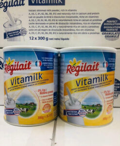Sữa bột tách kem Regilait Vitamilk bổ sung 8 vitamin, 300g