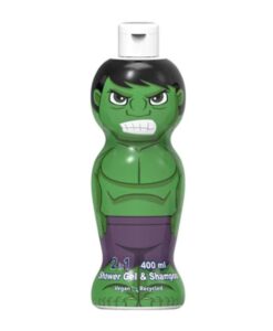 Sữa tắm gội hoạt hình 2in1 Air-Val International Hulk, 400ml