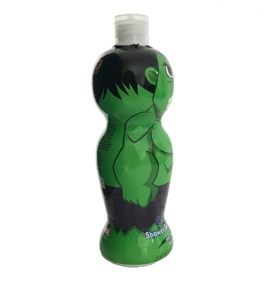 Sữa tắm gội hoạt hình 2in1 Air-Val International Hulk, 400ml Sữa tắm gội hoạt hình 2in1 Air-Val International Hulk, 400ml