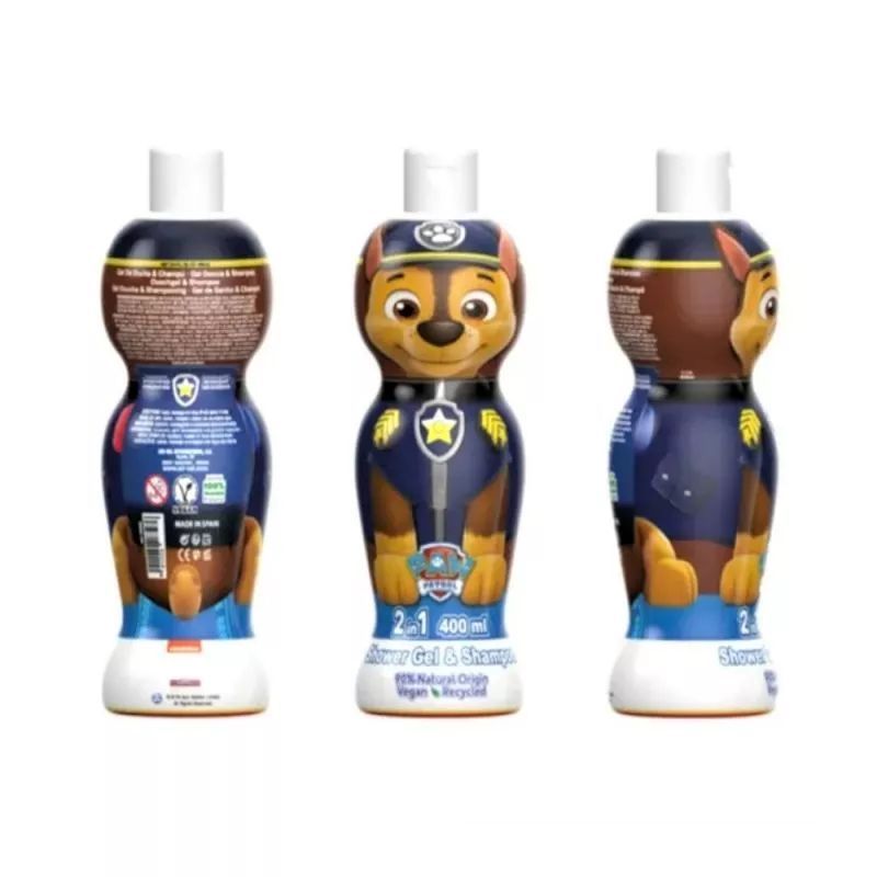 Sữa tắm gội hoạt hình 2in1 Air-Val International Paw Patrol, 400ml Sữa tắm gội hoạt hình 2in1 Air-Val International Paw Patrol, 400ml