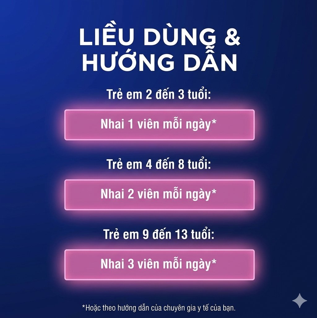 Viên nhai Ostelin Kids Calcium & Vitamin D3 bổ sung canxi và vitamin D3 cho trẻ em, 90 viên Viên nhai Ostelin Kids Calcium & Vitamin D3 bổ sung canxi và vitamin D3 cho trẻ em, 90 viên