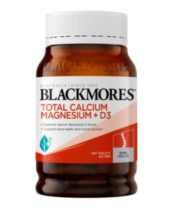 Viên uống Blackmores Total Calcium Magnesium + D3, 200 viên