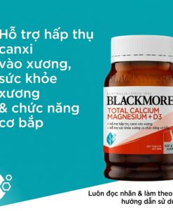 Viên uống Blackmores Total Calcium Magnesium + D3, 200 viên