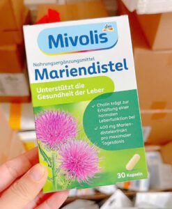 Viên uống bổ gan Mivolis Mariendistel, 30 viên