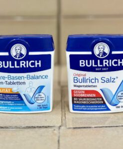 Viên uống BULLRICH Saure Basen Balance cân bằng axit bazơ, kiềm hóa cơ thể, 180 viên