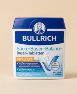 Viên uống BULLRICH Saure Basen Balance cân bằng axit bazơ, kiềm hóa cơ thể, 180 viên