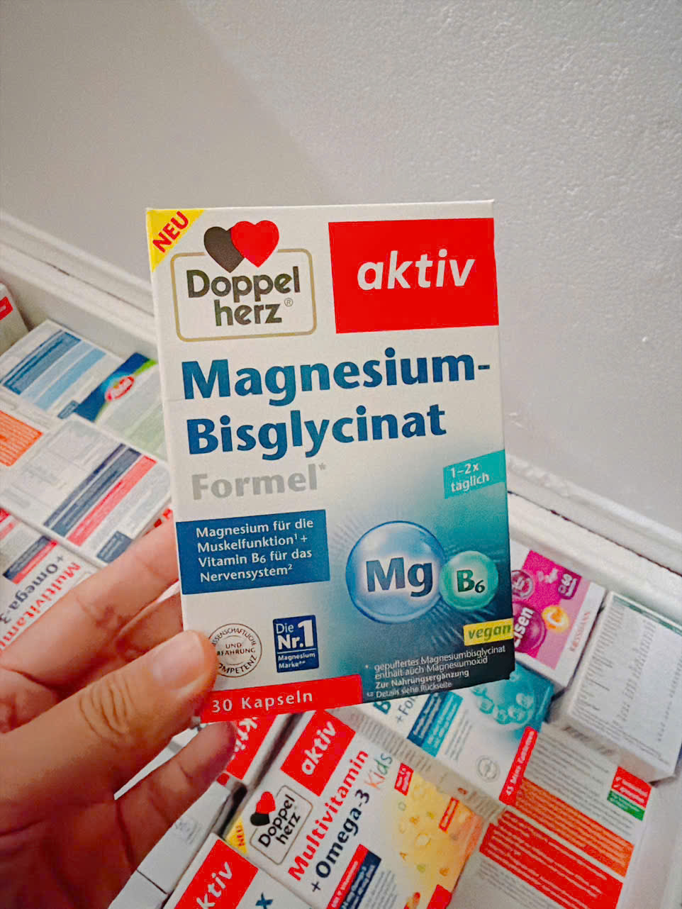 Viên uống Doppelherz Magnesium Bisglycinat, 30 viên Viên uống Doppelherz Magnesium Bisglycinat, 30 viên