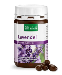 Viên uống Sanct Bernhard Lavendel Nerven-Kapseln hỗ trợ hệ thần kinh, giúp ngủ ngon, 120 viên