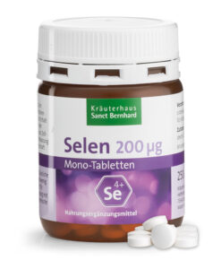 Viên uống Sanct Bernhard Selen 200 µg Mono-Tabletten hỗ trợ tuyến giáp và hệ miễn dịch, 250 viên